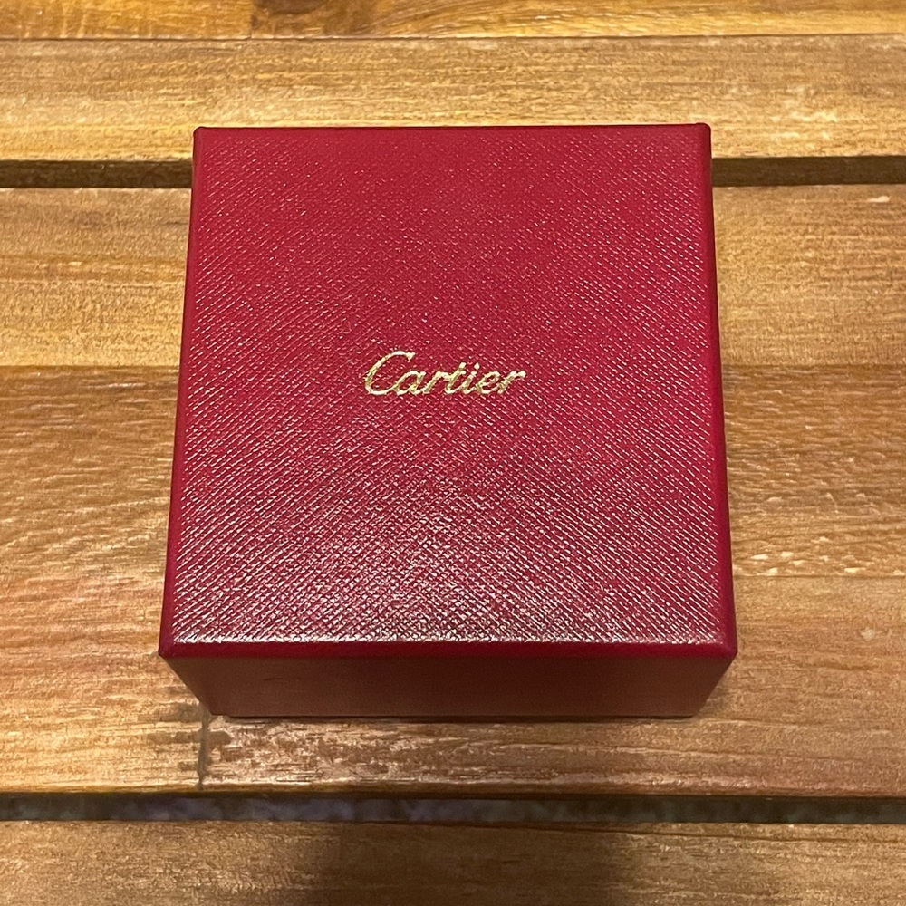 Cartier ring box for love ring **BOX ONLY**